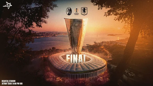 The image features the iconic FPRM building in Penang, Malaysia, with a circular design and a golden dome. The building is surrounded by trees and a body of water, and is illuminated by a warm sunset. The image is promotional for the 2012 World Cup, with the building as a symbol of the event's significance.